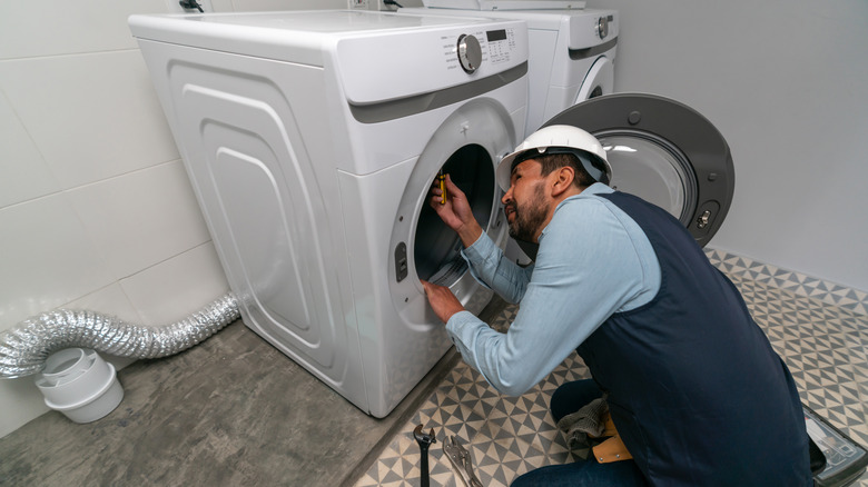 Chelsea washer- dryer installation
